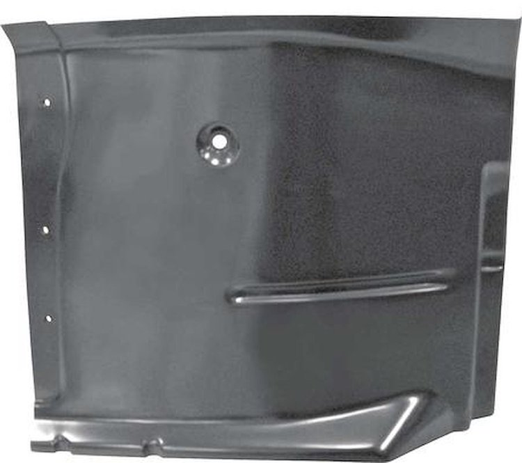 T70821 1963-66 Chevrolet, GMC Truck; OE Style Cab Floor Half; with Backing Plate; RH