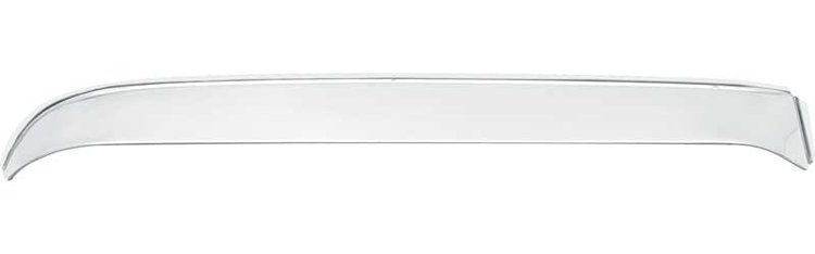 T70840 Door Window Visor Shades for 1973-1991 Chevrolet, GMC Truck [Polished Stainless, Pair]