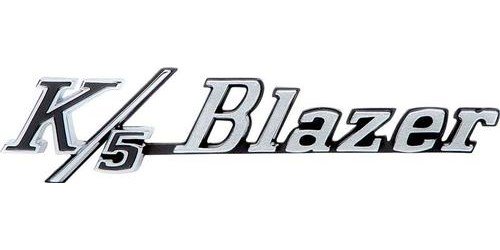 T70866 Front Fender Emblems 1969-72 Chevy Blazer