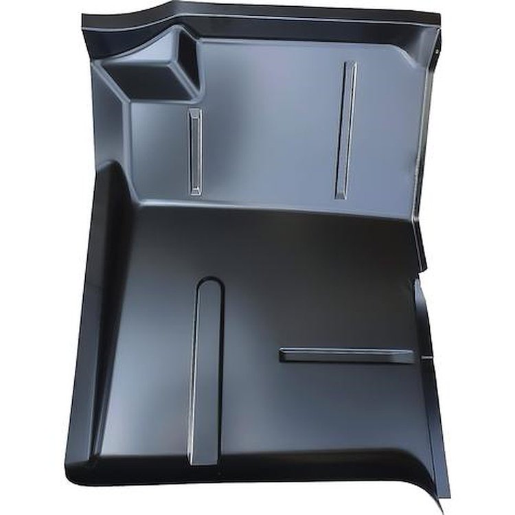T71019B Front Cab Floor Half Panel with Toe Board Extension; 1973-91 Chevrolet, GMC Truck; RH; Drop-In; Premier Quality