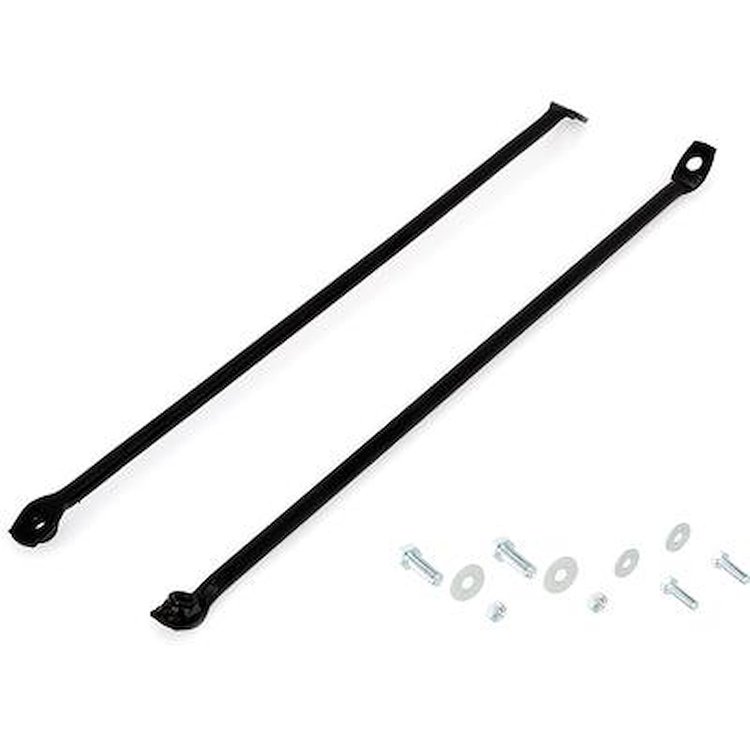 T71050 1967-72 Chevrolet, GMC Stepside Pickup; Rear Fender Center Brace Set; 2-Piece