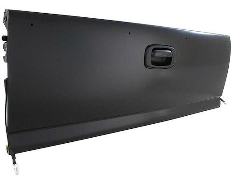 T71080 1999-2006 Silverado, Sierra; Tailgate Assembly; Fleetside; with Handle, Latch, Rod, Hinge, Cable