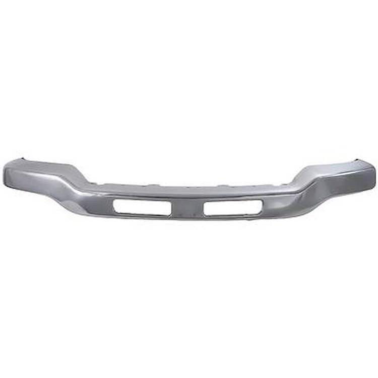 T71257 Front Bumper; 2003-07 GMC Sierra GMT800; Chrome; Without Mounting Brackets