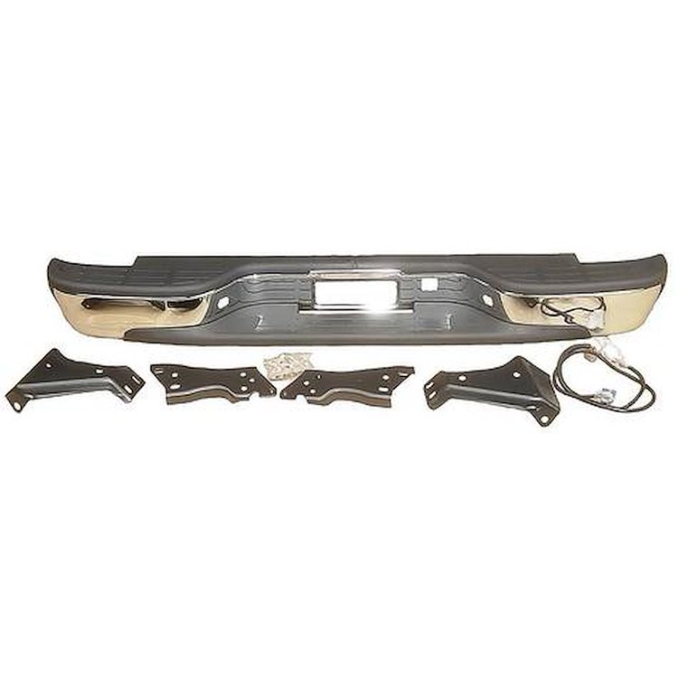 T71273 Rear Step Bumper 1999-07 Chevy/GMC GMT800 Stepside Trucks