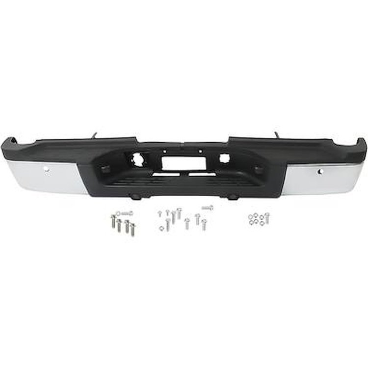 T71293 Rear Step Bumper Assembly; 2011-14 Silverado, Sierra 2500HD, 3500 GMT900 Single Rear Wheel Models