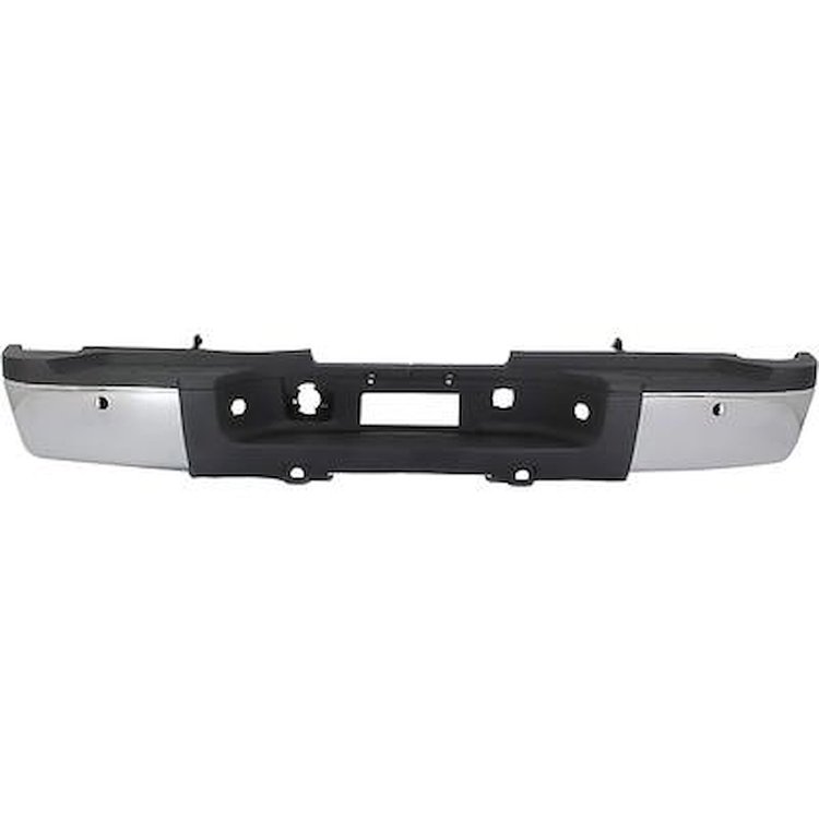 T71297 Rear Step Bumper Assembly; 2011-14 Silverado, Sierra 3500 GMT900 Dual Rear Wheel Models Parking