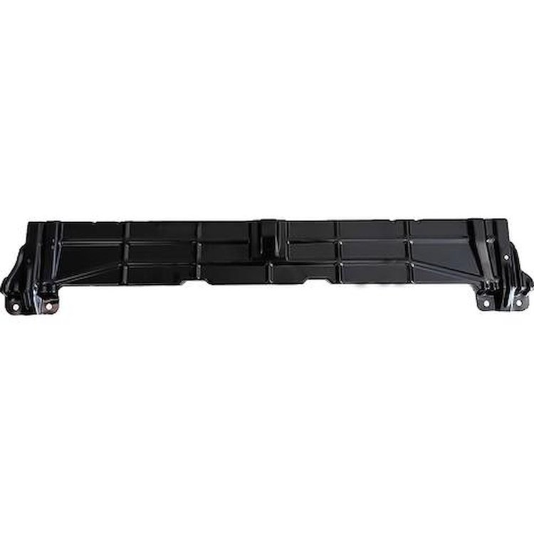 T73808 Radiator Mounting Panel; 1981-88 Chevrolet, GMC C/K, R/V Truck; For 4-Row Radiator; Except Diesel; Black EPDM