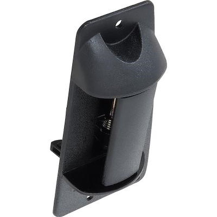 T76021 1999-07 Chevrolet, GMC Extended Cab Truck/SUV; Exterior Door Handle; Black Textured; Rear Side Door; Left