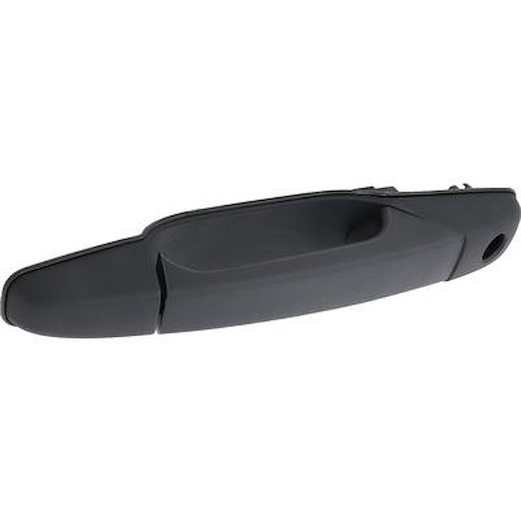 T76031 2007-13 Chevrolet, GMC Truck/SUV; Exterior Door Handle; With Key Hole; Black Texture; Front; Right