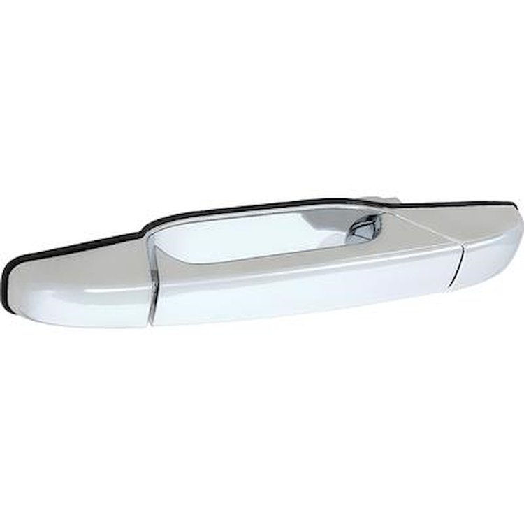 T76033 2007-13 Chevrolet, GMC Truck/SUV; Exterior Door Handle; All Chrome; Rear Side Door; Right