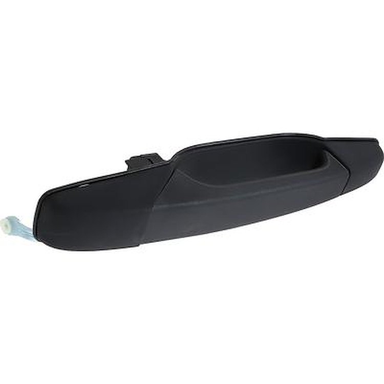 T76036 2007-13 Chevrolet, GMC Truck/SUV; Exterior Door Handle; Black Textured; Rear Side Door; Left
