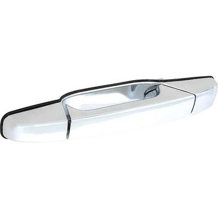 T76038 2007-13 Chevrolet, GMC Truck/SUV; Exterior Door Handle; Without Key Hole; All Chrome; Front; Right