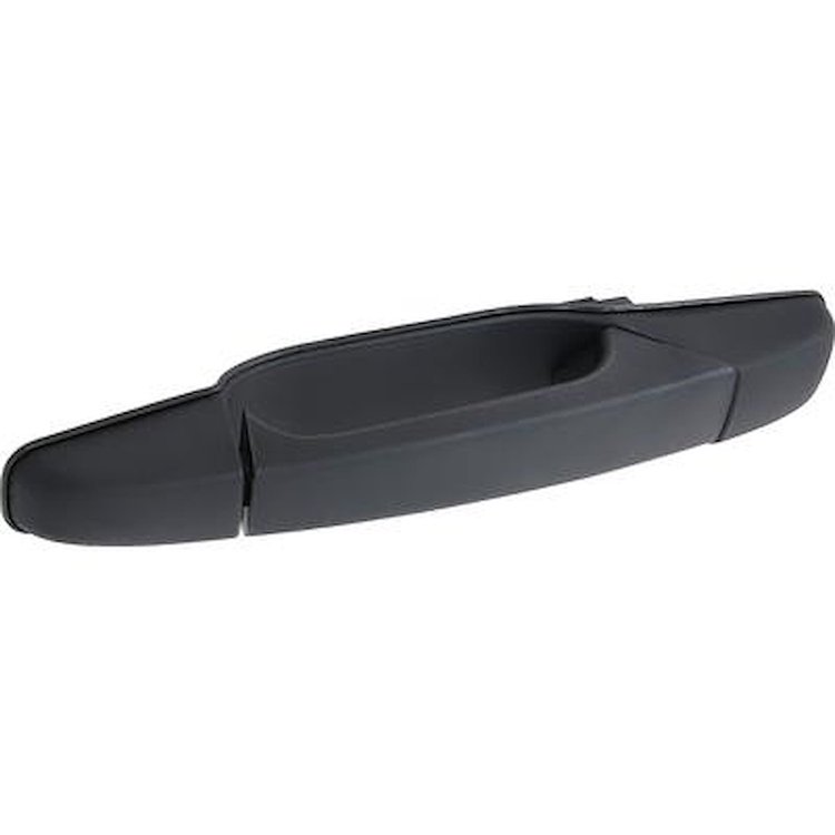 T76040 2007-13 Chevrolet, GMC Truck/SUV; Exterior Door Handle; Without Key Hole; Black Textured; Front; Right