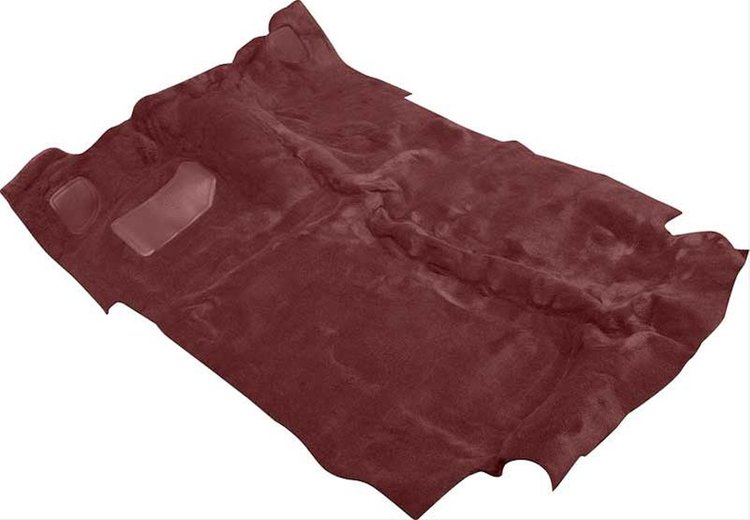 TC18275C6 1992-97 Chevy/GMC Crew Cab Pickup Claret/Oxblood Molded Cutpile Carpet Set