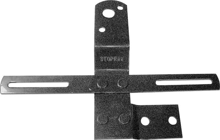 TC7003 1940-53 Chevrolet, GMC Pickup Truck; Tail Lamp Bracket; Black EDP Coated; LH Drivers Side