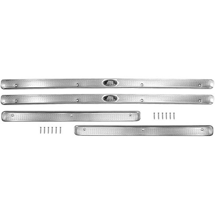 Door Sill Plates 1955-1957 Chevy Tri-Five 4-Door