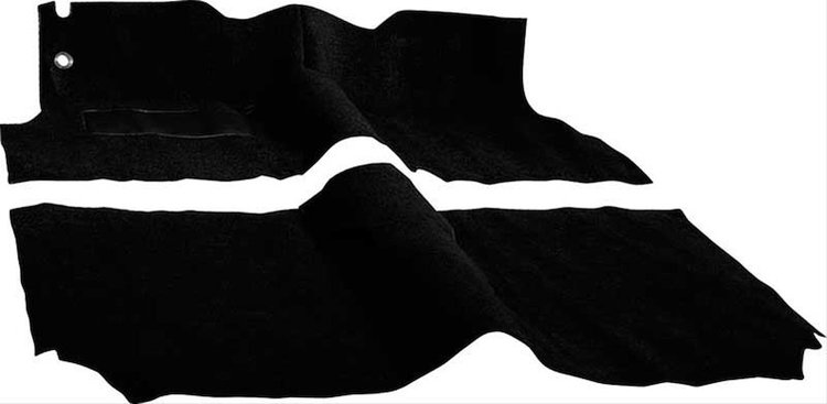 Daytona Weave Molded Carpet 1955 Chevrolet Hardtop