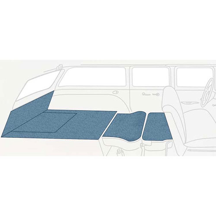 Superior Loop 5-Piece Carpet Set 1955-57 Chevrolet Wagon