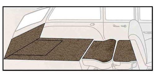 Superior Loop 5-Piece Carpet Set 1955-57 Chevrolet Wagon