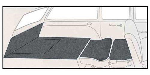 Superior Cut Pile 5-Piece Carpet Set 1955-57 Chevrolet Wagon