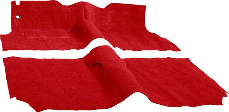 Superior Cut Pile Molded Carpet 1955-57 Chevrolet