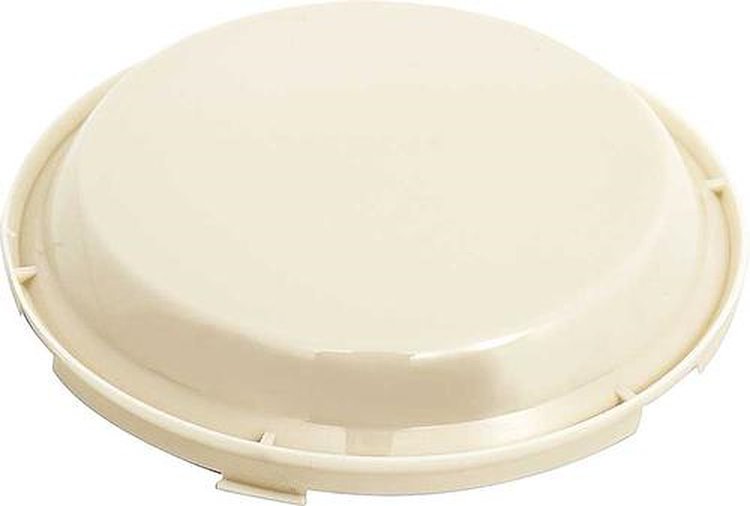 TF125053 Dome Lamp Lens for 1955-1968 Chevrolet Bel Air, 150, 210 Impala, Biscayne, Oldsmobile [Round, Ivory]
