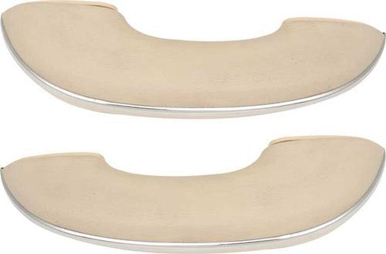 TF125064 Armrest Assemblies; 1955-56 Chevrolet 150/210 2/4 Door Hardtop/Sedan; Beige