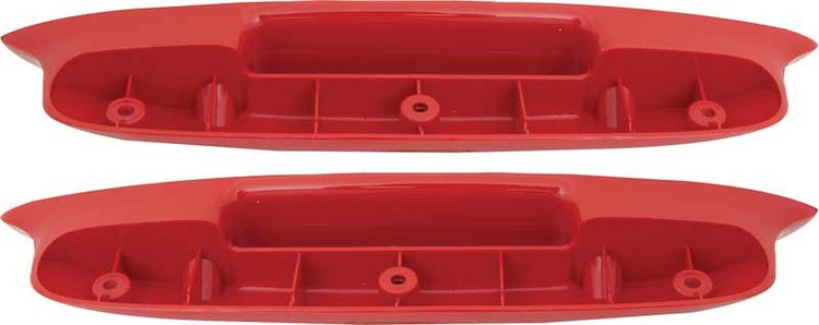 TF125076 Armrest Bases; 1957 Bel Air 2/4 Door Hardtop/Sedan; Red
