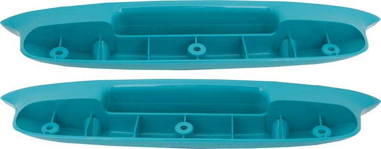 TF125079 Armrest Bases; 1957 Bel Air 2/4 Door Hardtop/Sedan; Turquoise