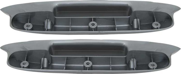 TF125082 Armrest Bases; 1957 Bel Air 2/4 Door Hardtop/Sedan; Silver