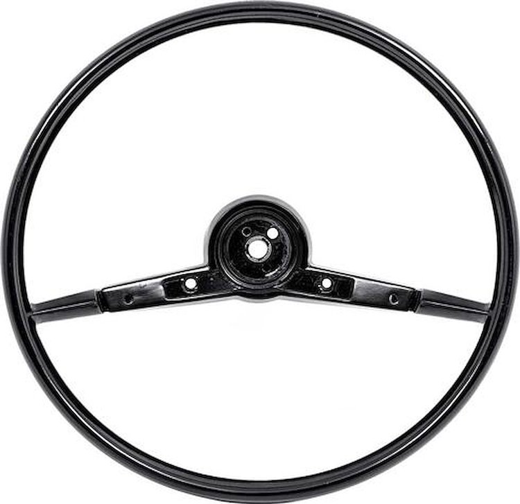TF141028 1957 Chevrolet Bel Air, 150, 210, Nomad; Steering Wheel; 18 in.