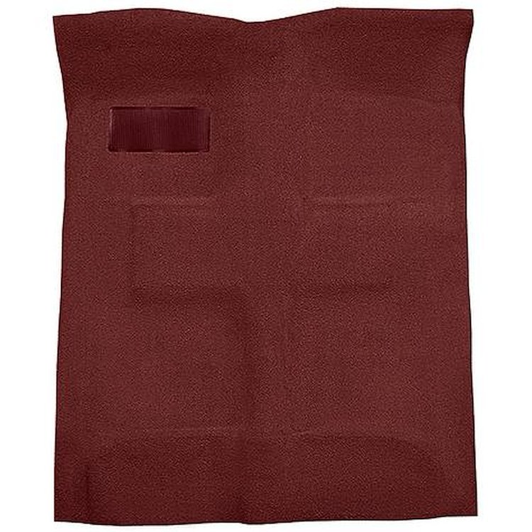 TF201315 1955-57 Bel Air, Two-Ten, One-Fifty; 2 or 4 Door Sedan, Wagon; Molded Carpet Kit; Mass Backing; Loop; Maroon