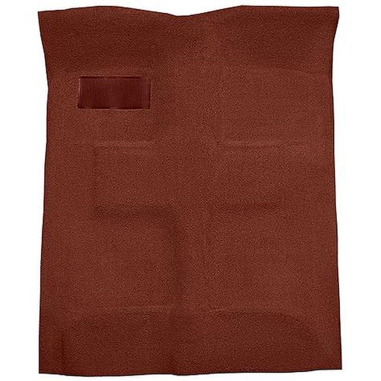 TF201334 1955-57 Bel Air, Two-Ten, One-Fifty; 2 or 4 Door Sedan, Wagon; Molded Carpet Kit; Mass Backing; Loop; Burnt Orange