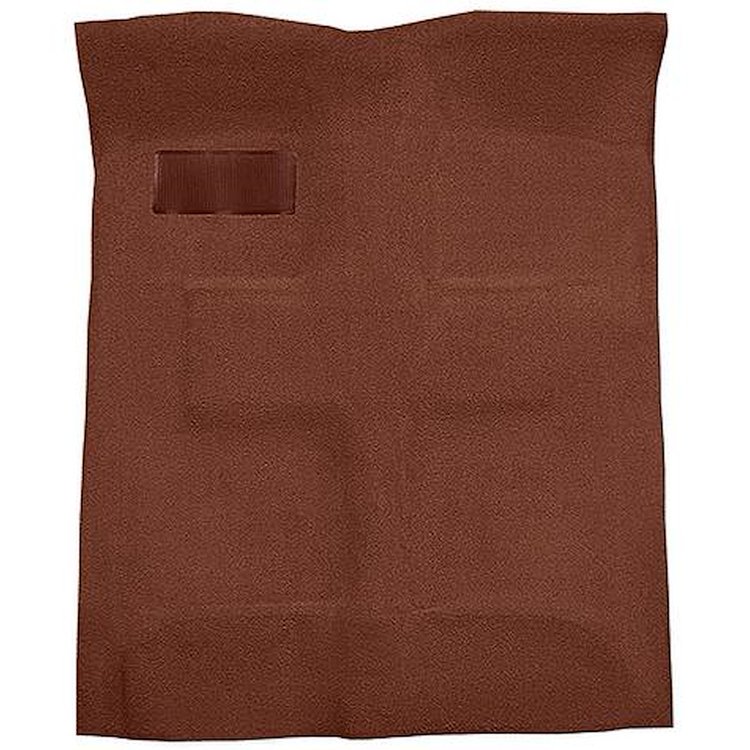 TF201336 1955-57 Bel Air, Two-Ten, One-Fifty; 2 or 4 Door Sedan, Wagon; Molded Carpet Kit; Mass Backing; Loop; Dark Copper