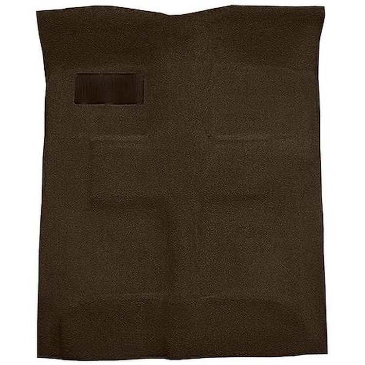 TF201371 1955-57 Bel Air, Two-Ten, One-Fifty; 2 or 4 Door Sedan, Wagon; Molded Carpet Kit; Mass Backing; Loop; Dark Brown