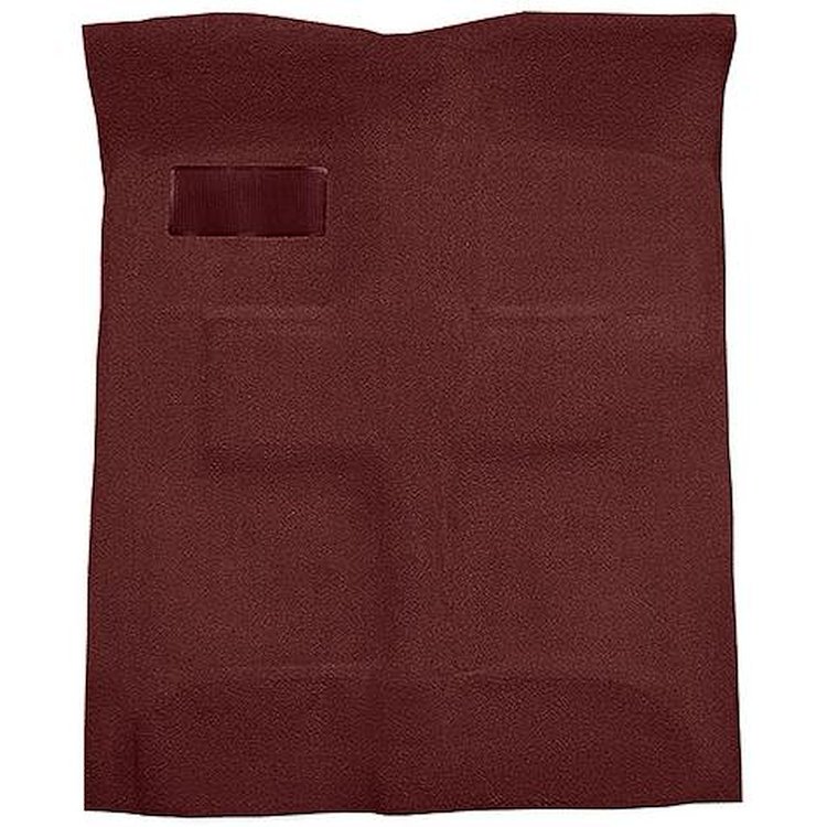 TF218315 1955-57 Bel Air, Two-Ten, One-Fifty; 2 or 4 Door Sedan, Wagon; Cut & Sewn Carpet Kit; Mass Backing; Cutpile; Maroon