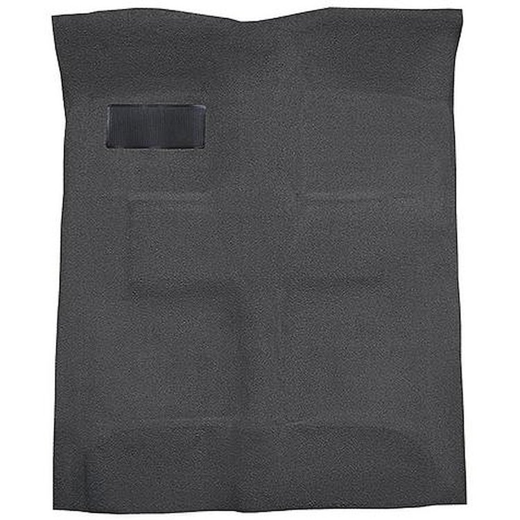 TF218333 1955-57 Bel Air, Two-Ten, One-Fifty; 2 or 4 Door Sedan, Wagon; Cut & Sewn Carpet Kit; Mass Backing; Cutpile; Graphite
