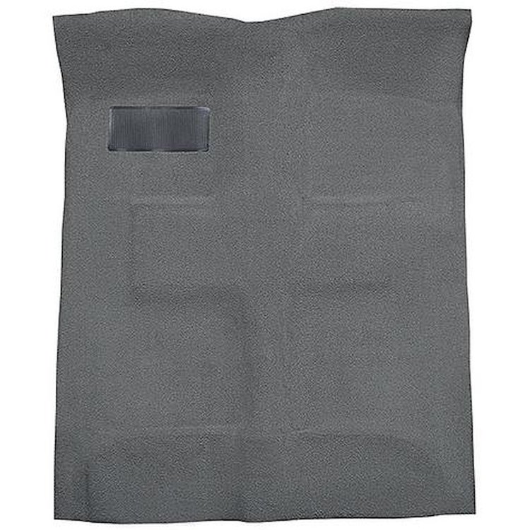TF218347 1955-57 Bel Air, Two-Ten, One-Fifty; 2 or 4 Door Sedan, Wagon; Cut & Sewn Carpet Kit; Mass Backing; Cutpile; Dark Gray