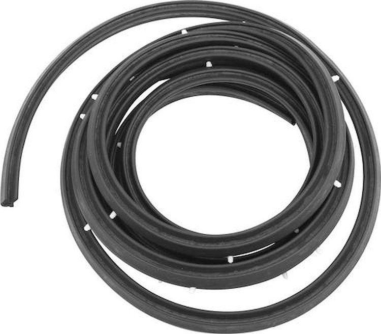 TF300109 1955-57 Chevy Bel Air, 150, 210; Front Door Frame Weatherstrips; without Molded Ends; 2 door; Hardtop, Convertible