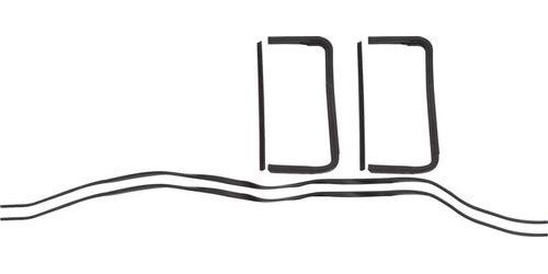 TF300114 Vent Window Seals 1955-57 Bel Air, 150, 210, Nomad; 2/4 Door Hardtop, Convertible