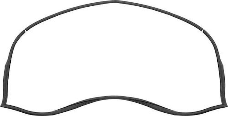 TF300148 Back Window Glass Weatherstrip Seal 1956-57 Bel Air, 150, 210, Chieftain; 2 & 4-Door; Sedan