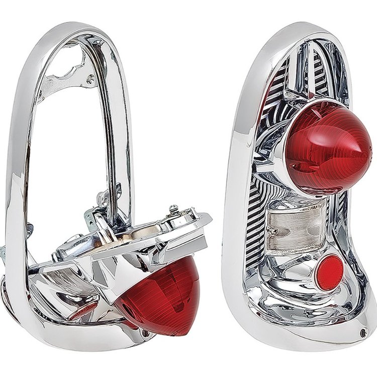 TF400165B Tail Lamp Assembly for 1956 Chevy Bel Air, Nomad, 150, 210