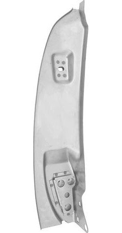 TF400360W 1955-57 Bel Air, 150, 210, Nomad; Door Jamb Reinforcement Panel; 2 Door; RH; Weld-Thru Coating