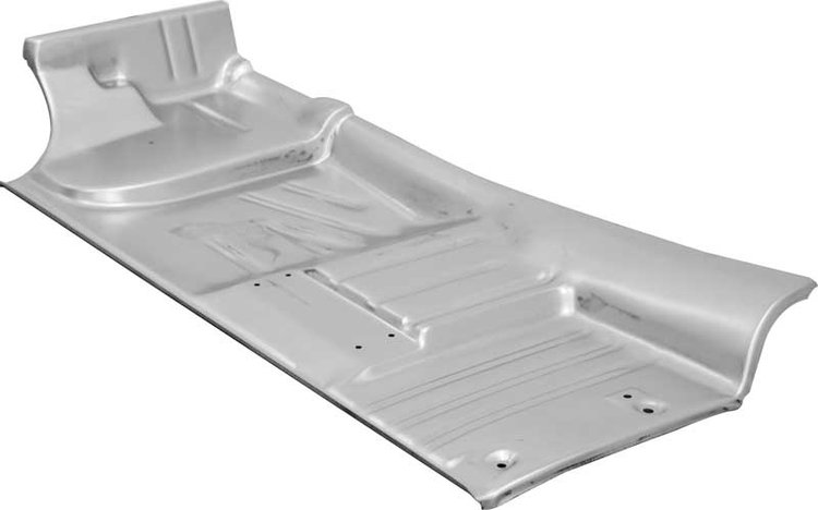 TF400489A Full Length Floor Pan for 1955-57 Chevy Bel Air, Wagon, Sedan Right/Passenger Side