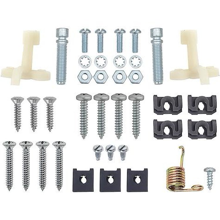 TF400534 1955-57 Chevrolet 150, 210, Bel Air; Headlamp Adjuster Set; Headlamp Bucket Rebuild Kit