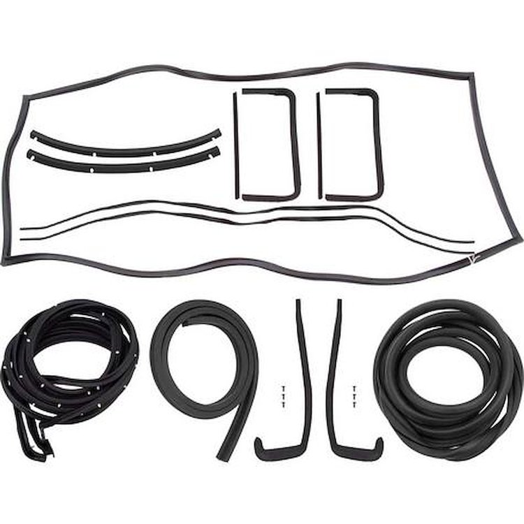 TF400763 1957 Chevrolet Bel Air, 210; Weatherstrip Kit; 4 Door Sedan