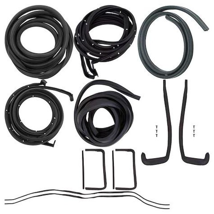 TF400764 1956 Chevrolet Bel Air, 210; Weatherstrip Kit; 4 Door Hardtop