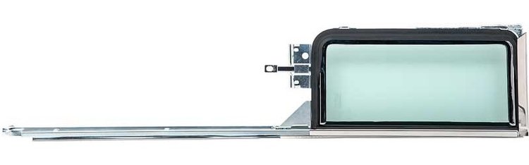 Green Tinted Vent Window Assembly 1955-1957 Tri-5 Convertible Left