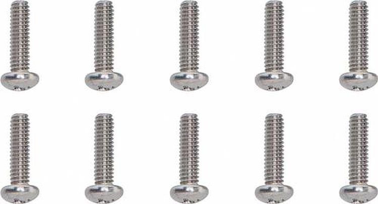 TF401011 1957 Chevy Bel Air, 150, 210, Nomad; Complete Lens Screw Set; Park Lamps, Tail Lamps, Back up Lamps