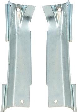 TF401062 1955-57 Chevrolet Nomad; Tailgate Hinge Covers; Pair